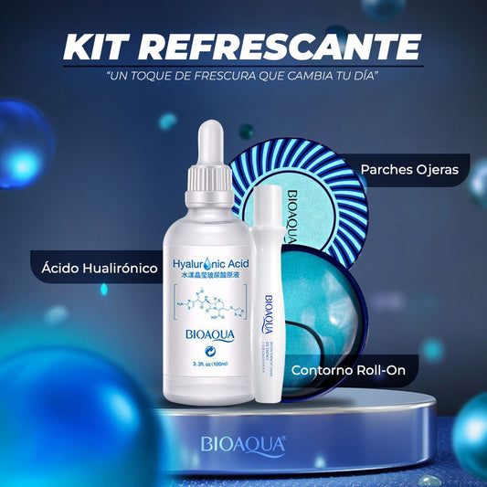 kit refresacante con Ácido Hialurónico